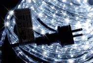 LED světelný kabel 240 diod, 10 m, studeně bílý