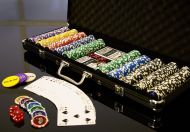 Poker set 500 ks 5-1000 OCEAN BLACK EDITION