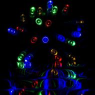 VOLTRONIC Vánoční řetěz 10 m, 100 LED, barevný, ovladač