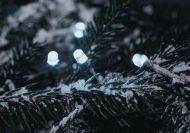 Vánoční LED řetěz 30 m, 300 LED, studeně bílý