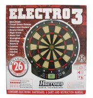 Elektronický terč na šipky HARROWS ELEKTRO 3 pro 8 hráčů