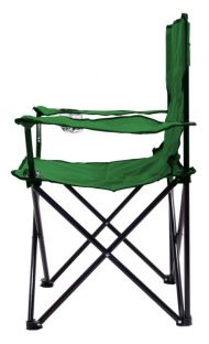 Kempingová skládací židle BARI - zelená