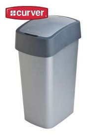 Odpadkový koš FLIPBIN 45 L - šedý CURVER