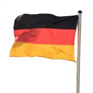 FLAGMASTER® Vlajkový stožár vč. vlajky Německo II., 650 cm