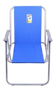 Kempingová skládací židle BERN - modrá