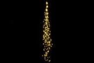 Vánoční dekorativní osvětlení, drátky, 200 LED, teple bílé