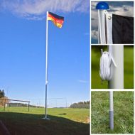 FLAGMASTER® Vlajkový stožár vč. vlajky Německo I., 650 cm