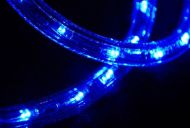 LED světelný kabel 240 diod, 10 m, modrý