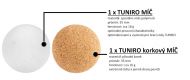 TUNIRO BASIC Stolní fotbálek, 75 kg, dřevěný