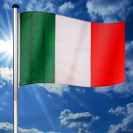 FLAGMASTER® Vlajkový stožár vč. vlajky Itálie, 650 cm