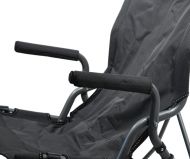 Kempingová skládací židle MERIT XXL - 111 cm