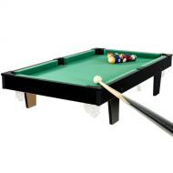 GamesPlanet® Mini kulečník pool, 92x52x19 cm, černá