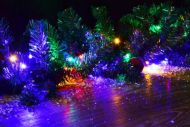 Vánoční světelný řetěz 19,9 m, 200 LED, 9 blikajících funkcí