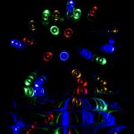 VOLTRONIC Vánoční řetěz 60 m, 600 LED, barevný