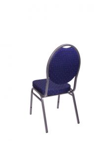 Kongresová židle kovová MONZA- modrá