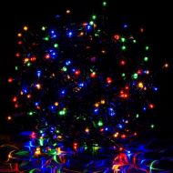 VOLTRONIC Vánoční řetěz 10 m, 100 LED, barevný