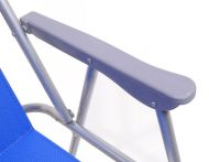 Kempingová skládací židle BERN - modrá