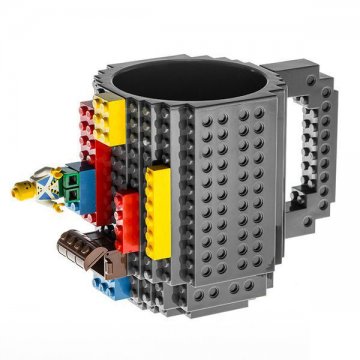 LEGO hrnek - šedá LEGO hrnek - šedá