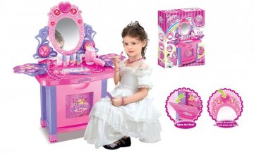 Hrací set G21 Kosmetický stolek MUSIC LIGHT s příslušenstvím Hrací set G21 Kosmetický stolek MUSIC LIGHT s příslušenstvím