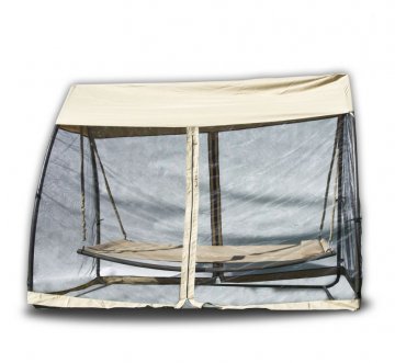 Luxusní zahradní houpačka HAMMOCK - béžová Luxusní zahradní houpačka HAMMOCK - béžová