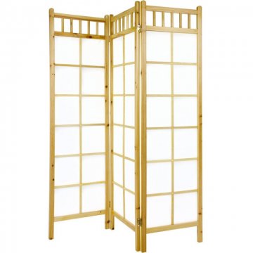 Paraván STILISTA 134 x 156 cm - světle hnědý Paraván STILISTA 134 x 156 cm - světle hnědý