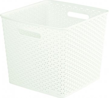 Úložný box MY STYLE SQR - krémový CURVER Úložný box MY STYLE SQR - krémový CURVER