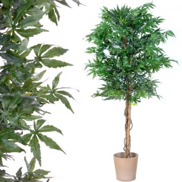 Umělá rostlina strom - konopí - 150 cm Umělá rostlina strom - konopí - 150 cm