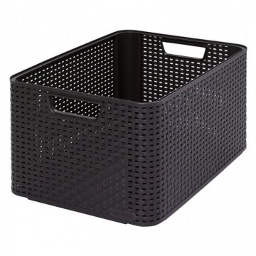 Plastový úložný STYLE BOX - L- hnědý CURVER Plastový úložný STYLE BOX - L- hnědý CURVER