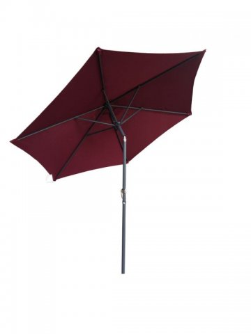 Slunečník naklápěcí ø 230 cm - bordo Slunečník naklápěcí ø 230 cm - bordo