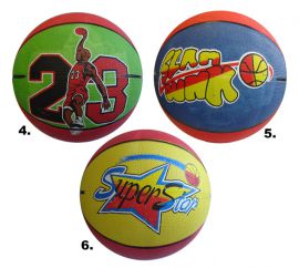 Míč basketbalový potištěný vel. 7 Míč basketbalový potištěný vel. 7