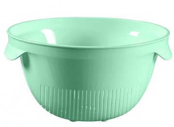 Plastový cedník ESSENTIALS kulatý - mint Plastový cedník ESSENTIALS kulatý - mint
