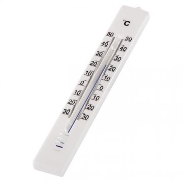 Teploměr Hama analogový vnitřní/vnější 18 cm Teploměr Hama analogový vnitřní/vnější 18 cm
