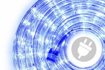 LED světelný kabel - 480 diod, 20 m, modrý LED světelný kabel - 480 diod, 20 m, modrý