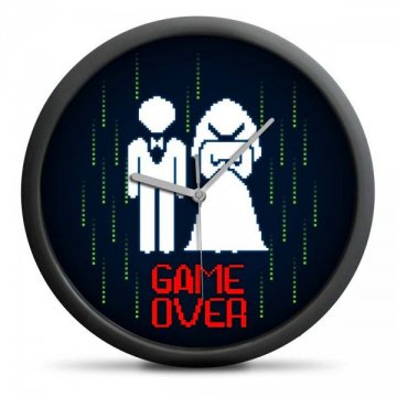 Hodiny Game Over Hodiny Game Over