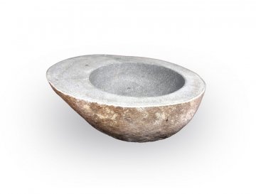 Umyvadlo z přírodního říčního kamene The Lavabo Slice Avocado Umyvadlo z přírodního říčního kamene The Lavabo Slice Avocado