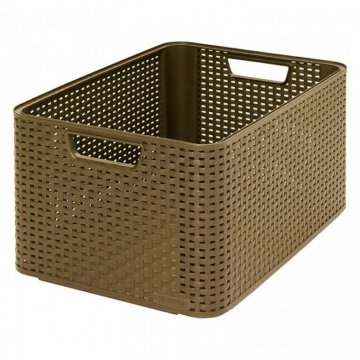 Plastový úložný STYLE BOX -L- kávový CURVER Plastový úložný STYLE BOX -L- kávový CURVER