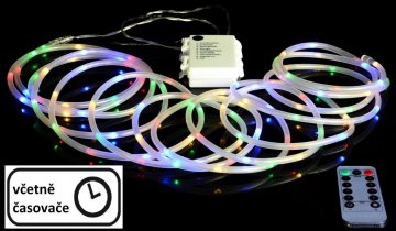 Vánoční LED osvětlení - MINI kabel, 10 m, barevný Vánoční LED osvětlení - MINI kabel, 10 m, barevný