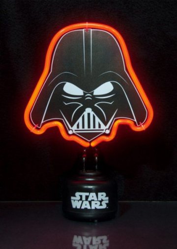 Malé neonové světlo Star Wars - Darth Vader Malé neonové světlo Star Wars - Darth Vader