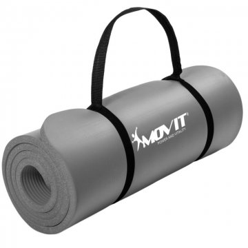 Podložka na cvičení MOVIT 190 x 60 x 1,5 cm - šedá Podložka na cvičení MOVIT 190 x 60 x 1,5 cm - šedá