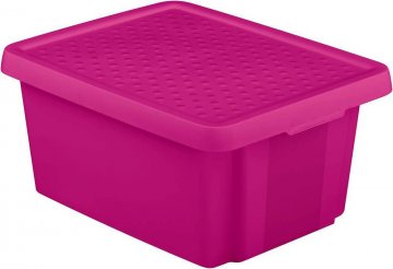 Úložný box s víkem 20L - fialový CURVER Úložný box s víkem 20L - fialový CURVER