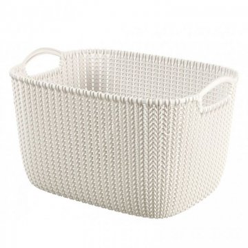 KNIT košík 19L - krémový KNIT košík 19L - krémový