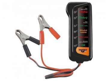 Tester autobaterií Sharks SH 102 Tester autobaterií Sharks SH 102