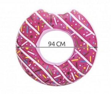 Nafukovací kruh Donut - light verze - růžová Nafukovací kruh Donut - light verze - růžová