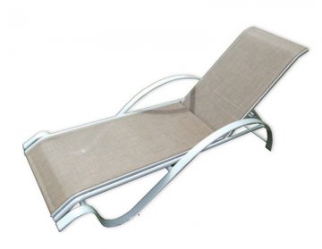 Zahradní lehátko kovové ZWC-78 hnědé Zahradní lehátko kovové ZWC-78 hnědé