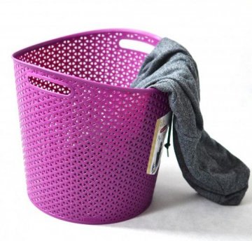 Koš na prádlo 30 l MY STYLE RATTAN vínová CURVER Koš na prádlo 30 l MY STYLE RATTAN vínová CURVER