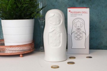 Matrjoška - Keramická pokladnička Matrjoška - Keramická pokladnička
