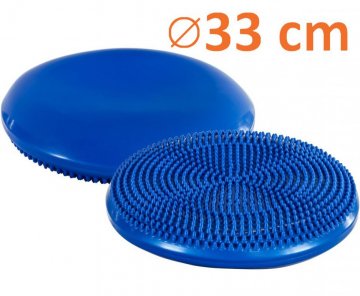 MOVIT Balanční polštář na sezení 33 cm, modrý