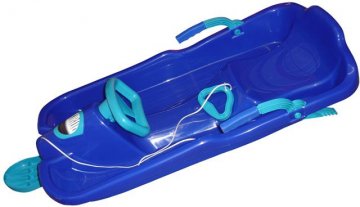 Skibob s volantem - modrý Skibob s volantem - modrý