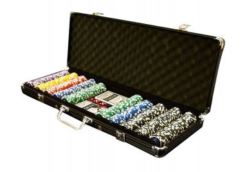 Poker set 500 ks 5-1000 OCEAN BLACK EDITION