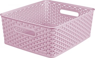Košíček box - M - růžový CURVER Košíček box - M - růžový CURVER